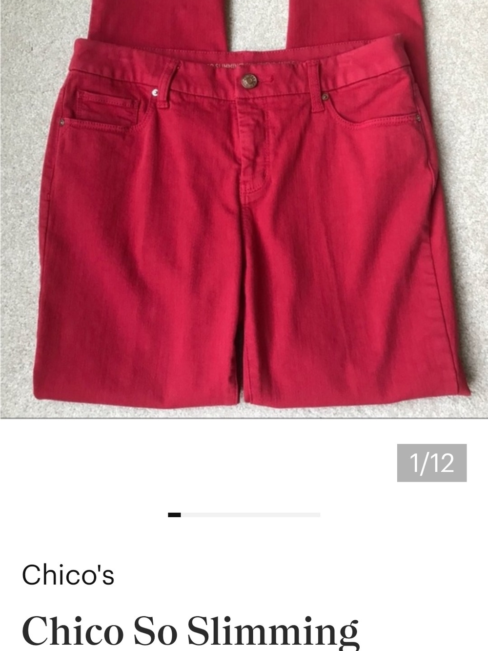 Chico's Girlfriend Ankle Jeans